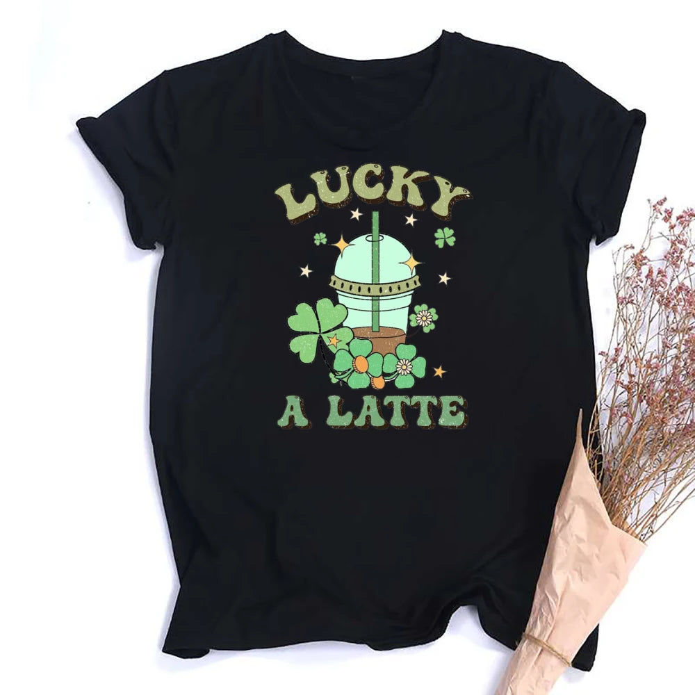St. Patrick's Coffee Shirt Lucky Coffee Shirt