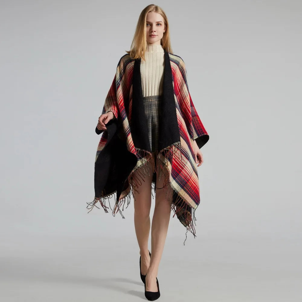 Winter Cloak with Tassels