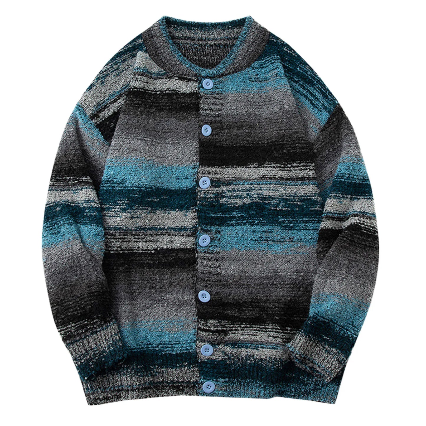 Autumn Men's Loose Fit Knitted Cardigan