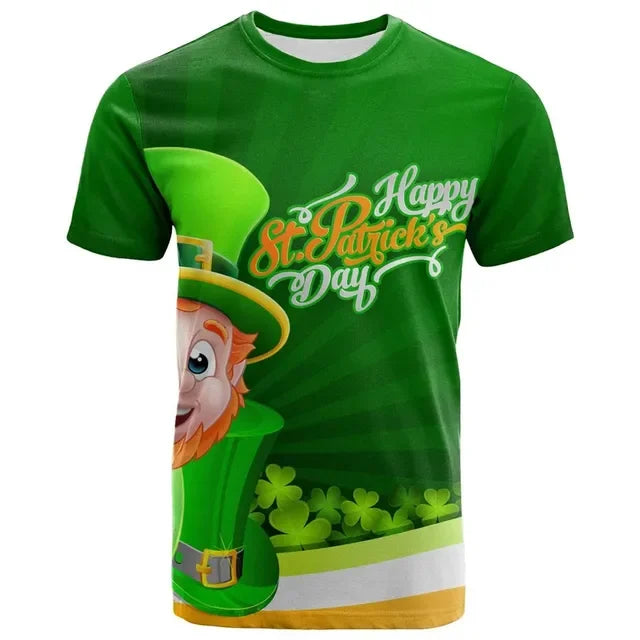 Summer Men's Irish St. Patrick's Day T-Shirt