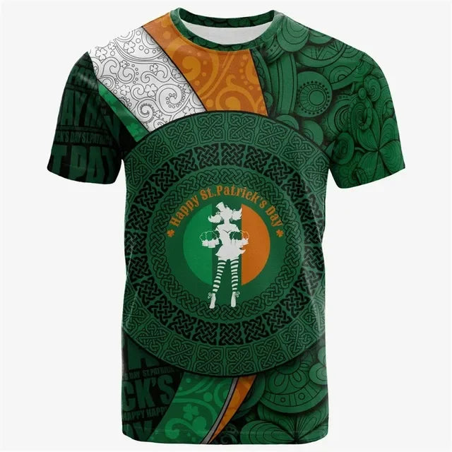 Summer Men's Irish St. Patrick's Day T-Shirt