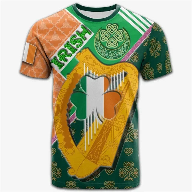 Summer Men's Irish St. Patrick's Day T-Shirt