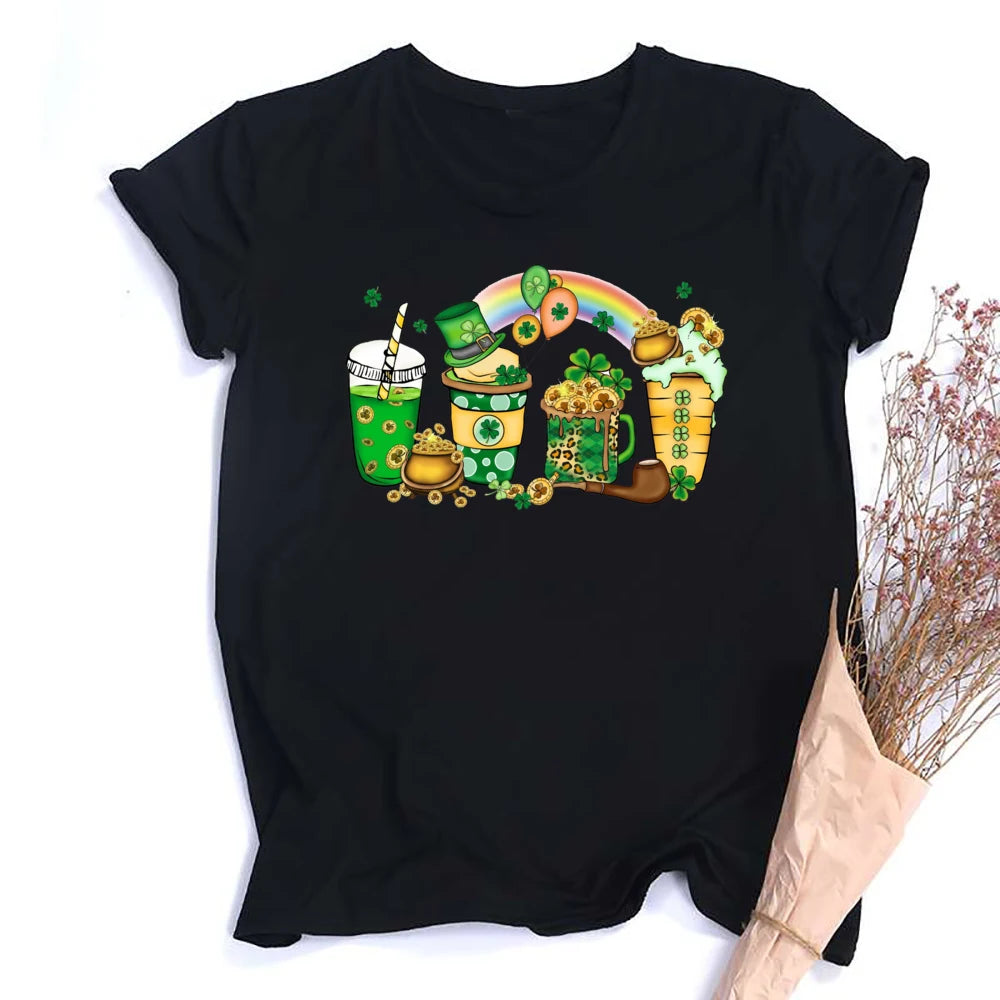 St. Patrick's Coffee Shirt Lucky Coffee Shirt