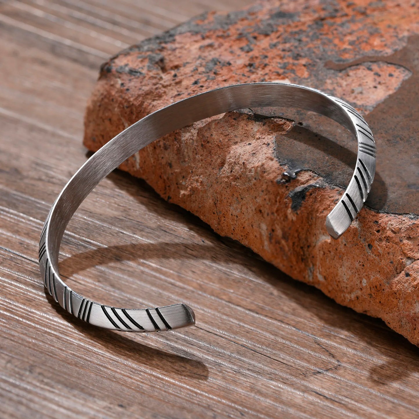 Viking Tribal Arrow Cuff Classic Norse Bracelet