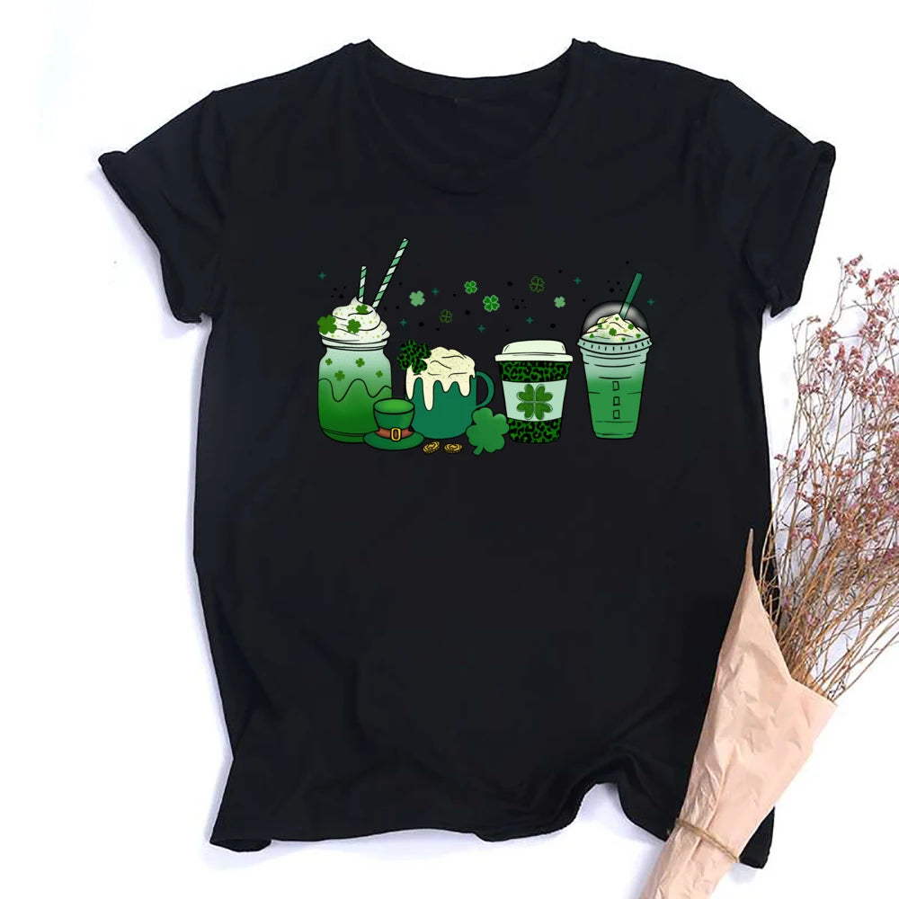St. Patrick's Coffee Shirt Lucky Coffee Shirt