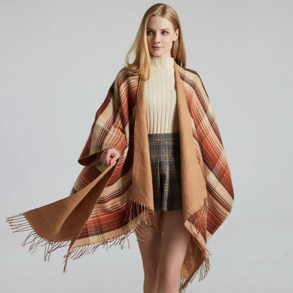 Winter Cloak with Tassels