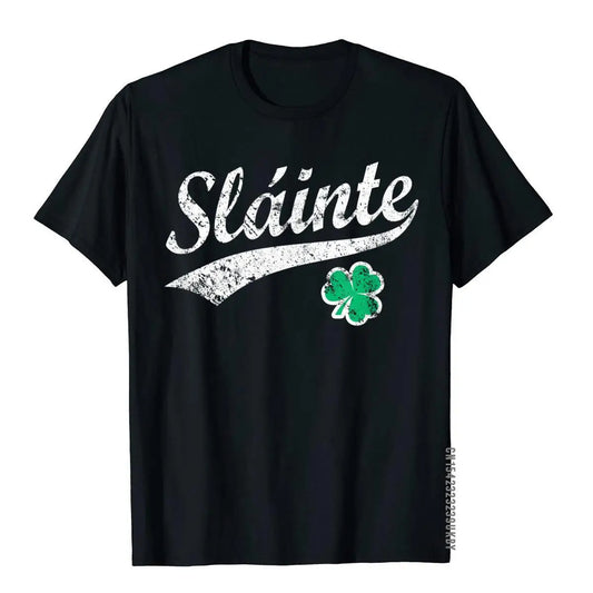 Vintage Team Slainte Irish St. Patrick's Day T-Shirt