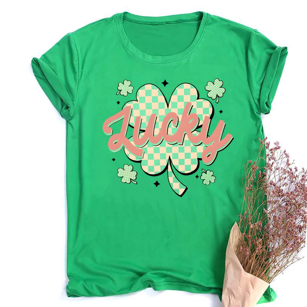 Women Lucky Shamrock T-Shirt