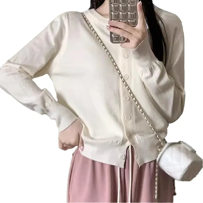 Women V-neck Cardigan