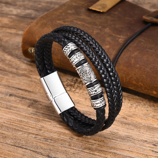 Mens Celtic Knot Charm Bracelets