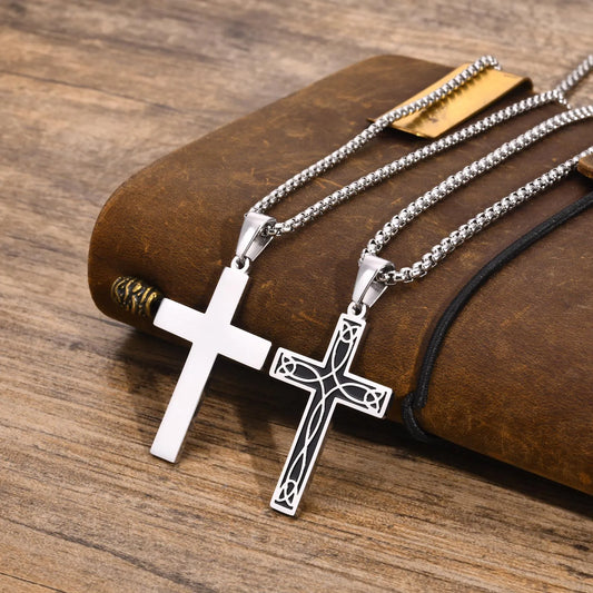 Mens Ethnic Celtic Cross