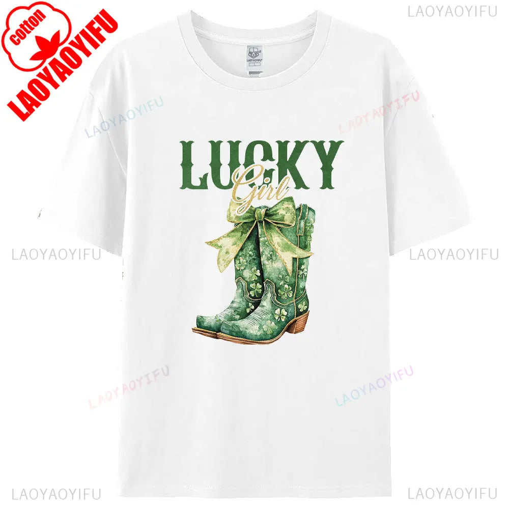 Lucky Girl St Patrick's Day Shirt