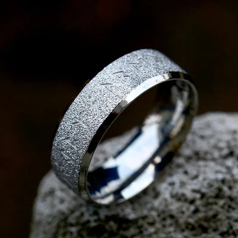 Vintage Odin Norse Viking Amulet Rune Ring