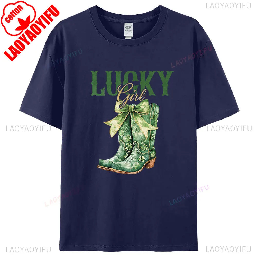 Lucky Girl St Patrick's Day Shirt
