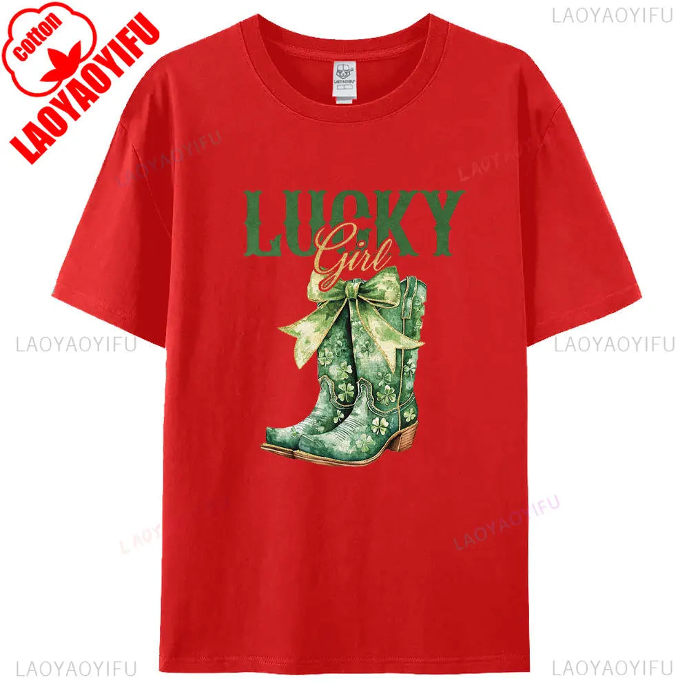 Lucky Girl St Patrick's Day Shirt