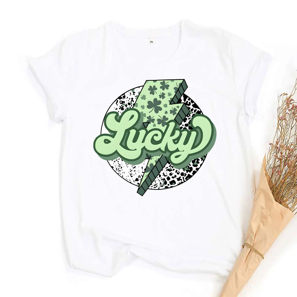 Women Lucky Shamrock T-Shirt