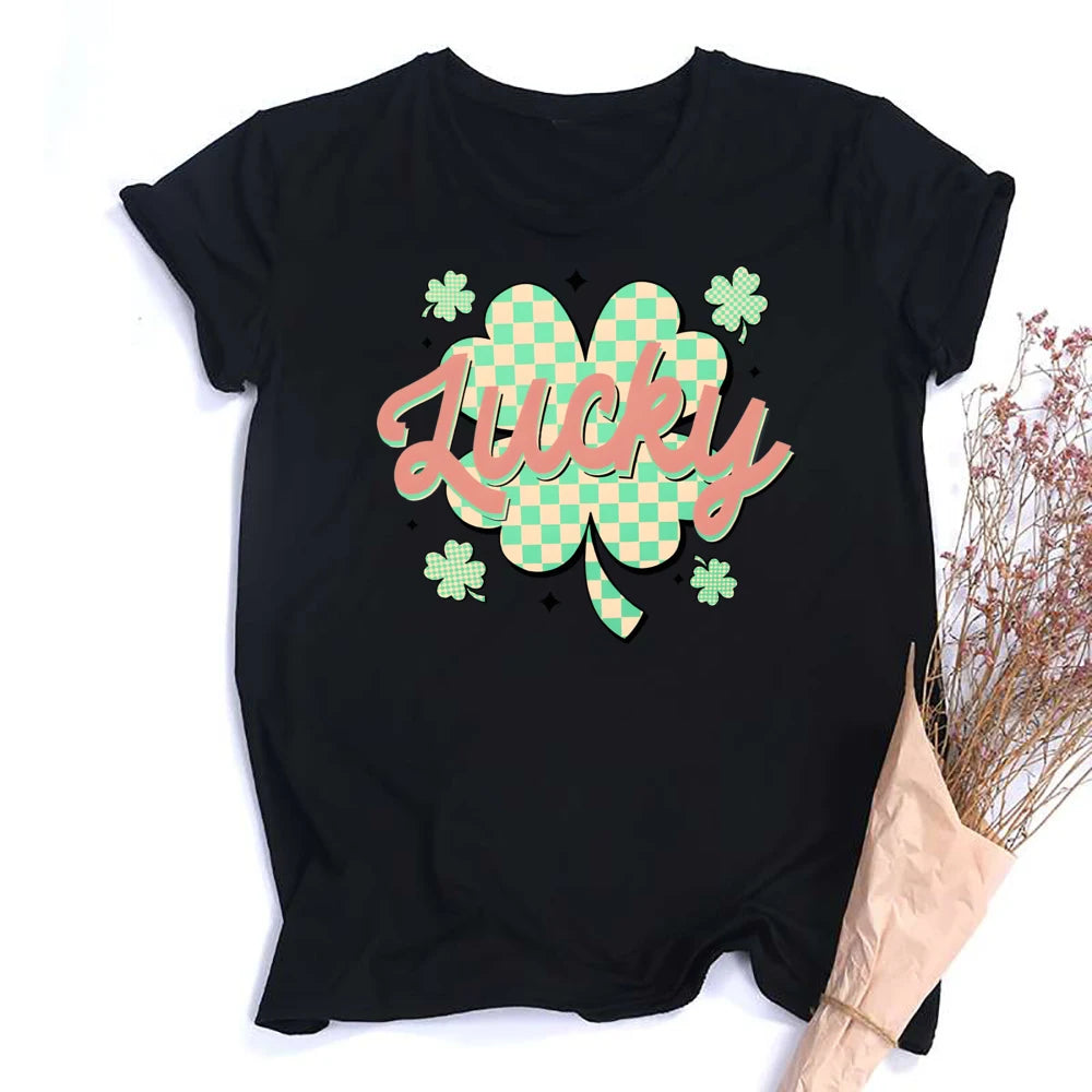 Women Lucky Shamrock T-Shirt