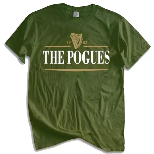 The Pogues Irish Punk Rock Band 1982 T-Shirt