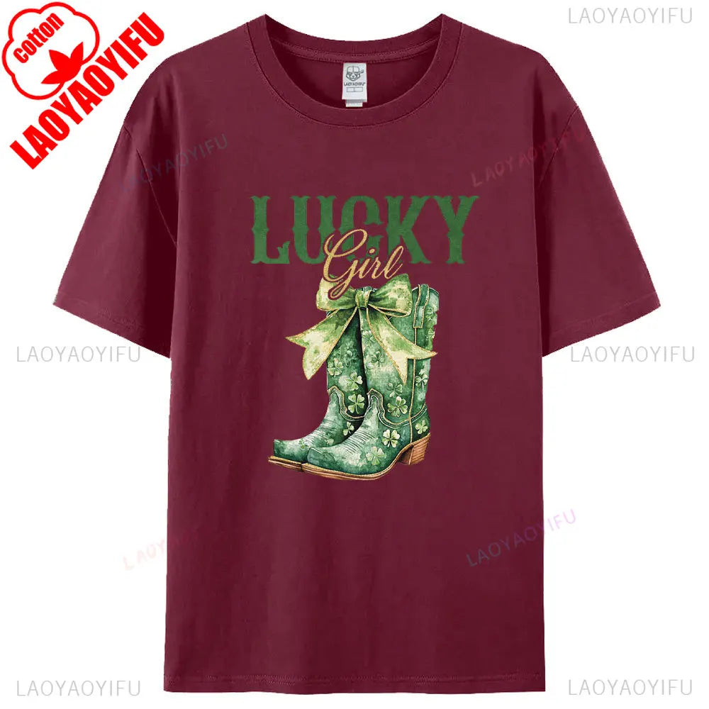 Lucky Girl St Patrick's Day Shirt