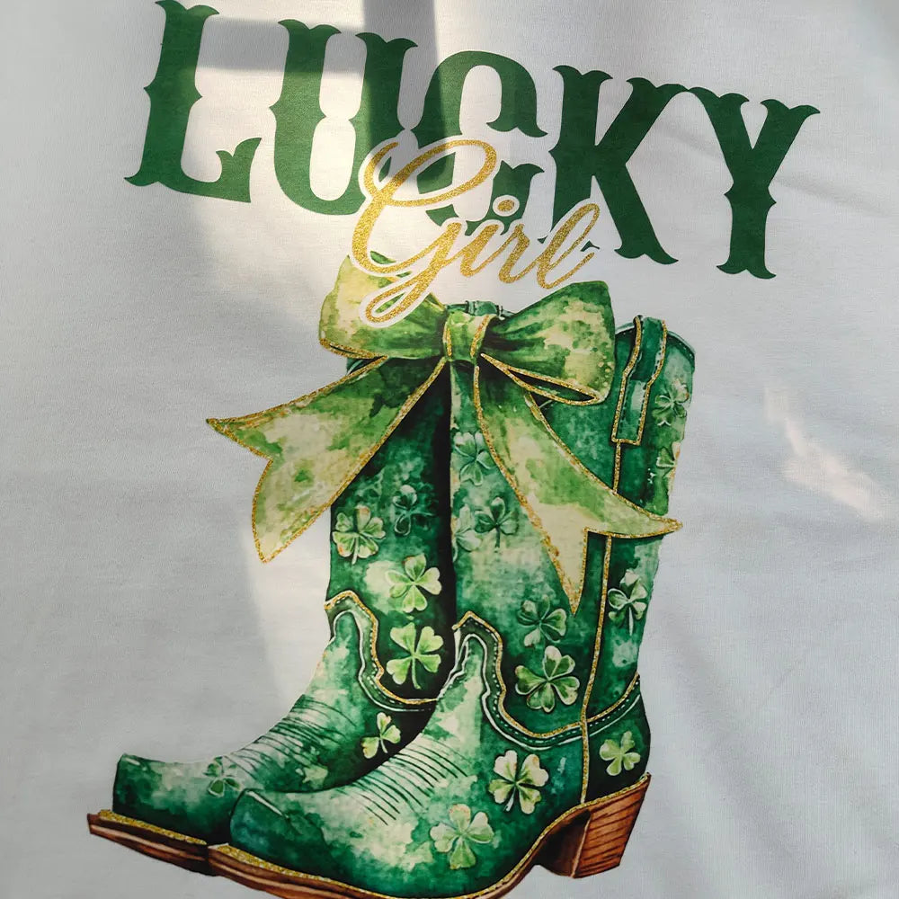 Lucky Girl St Patrick's Day Shirt