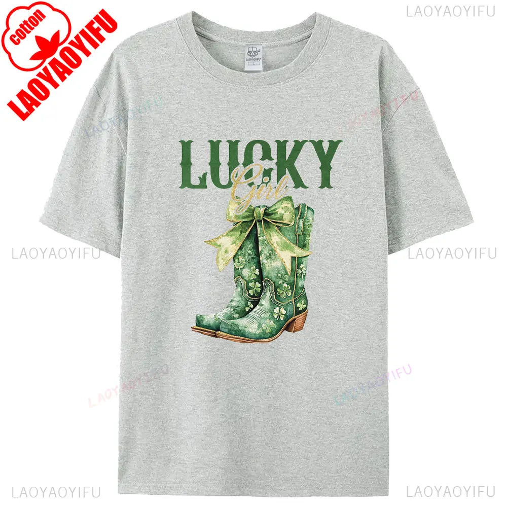 Lucky Girl St Patrick's Day Shirt