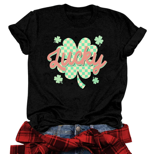 Women Lucky Shamrock T-Shirt