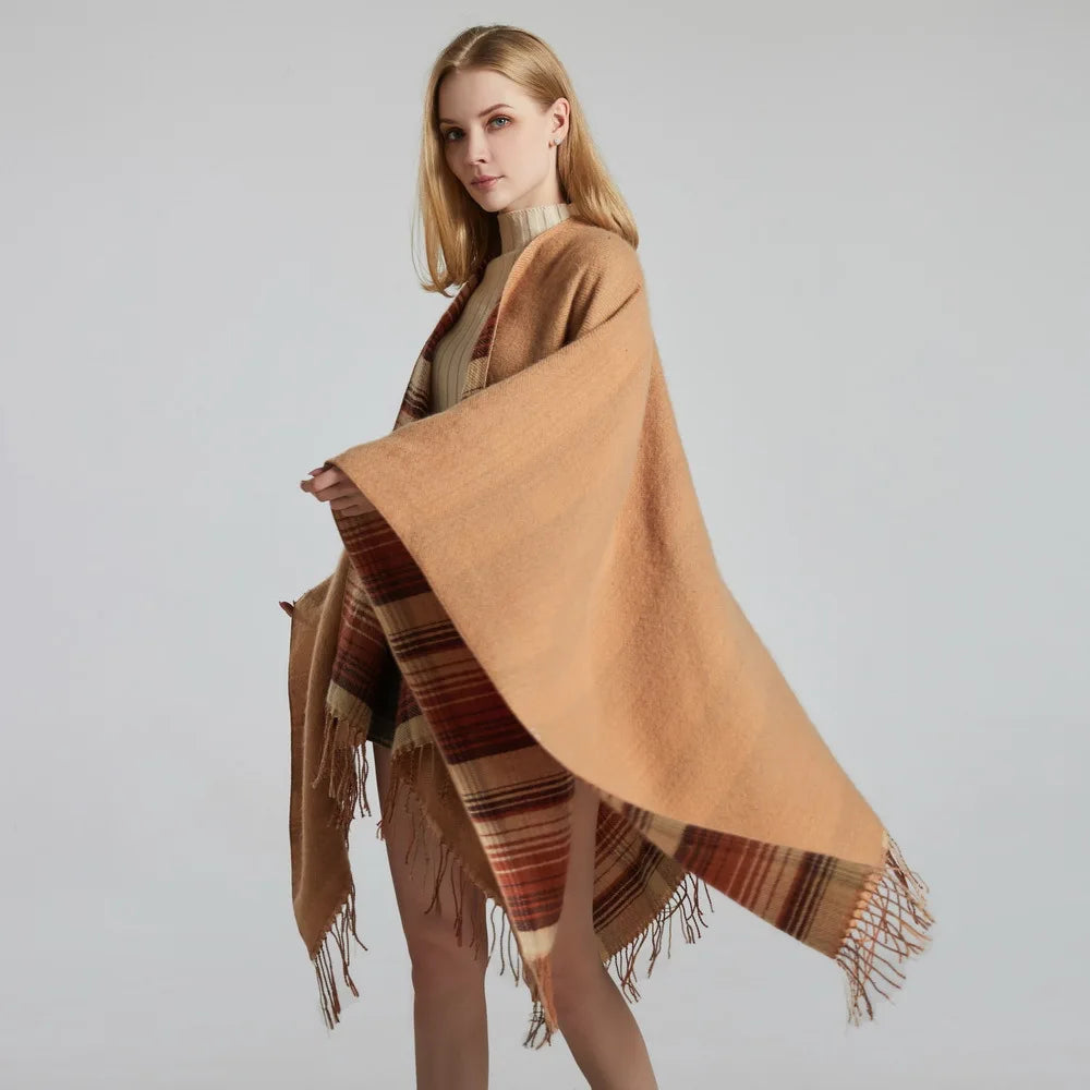 Winter Cloak with Tassels