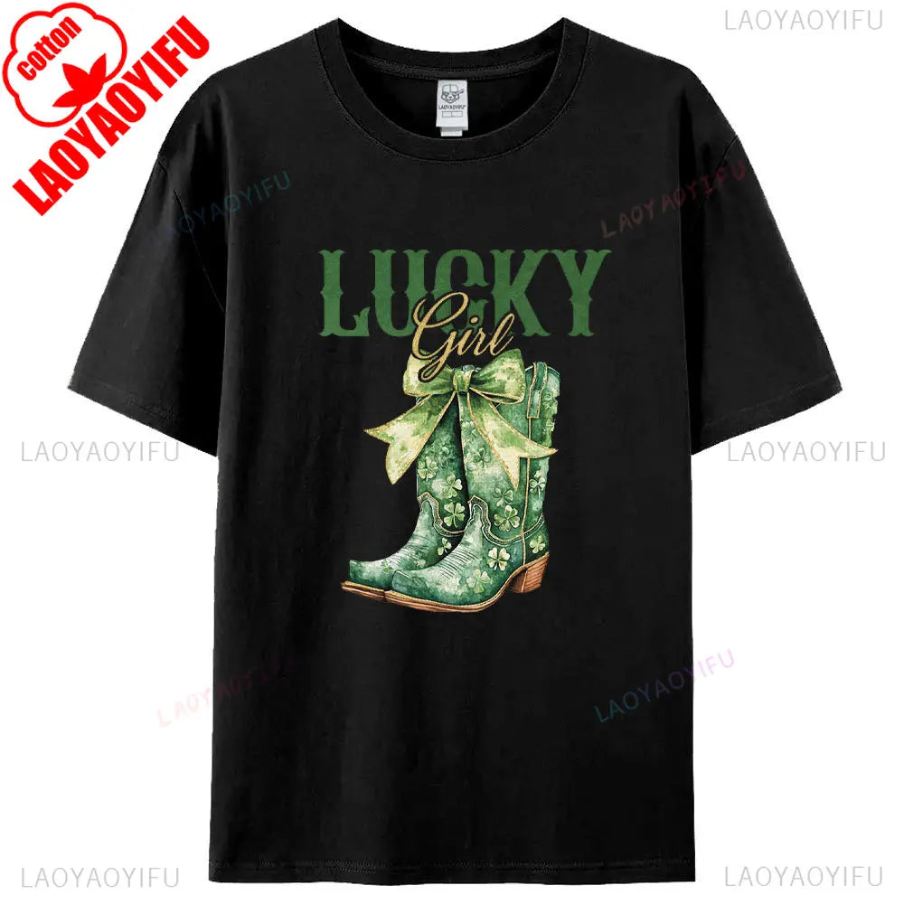 Lucky Girl St Patrick's Day Shirt