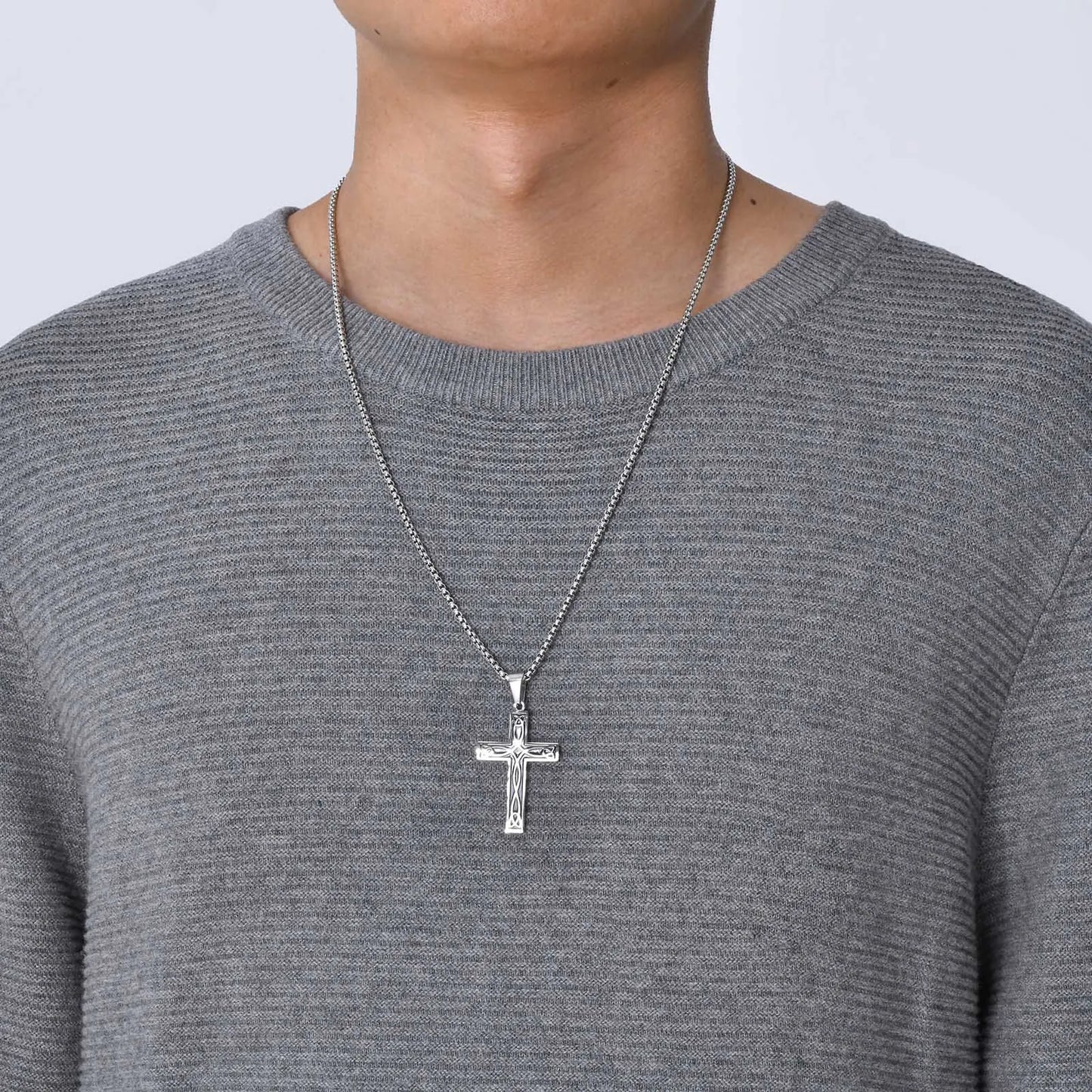 Mens Ethnic Celtic Cross