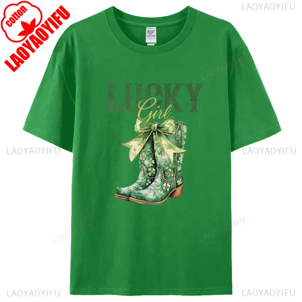 Lucky Girl St Patrick's Day Shirt