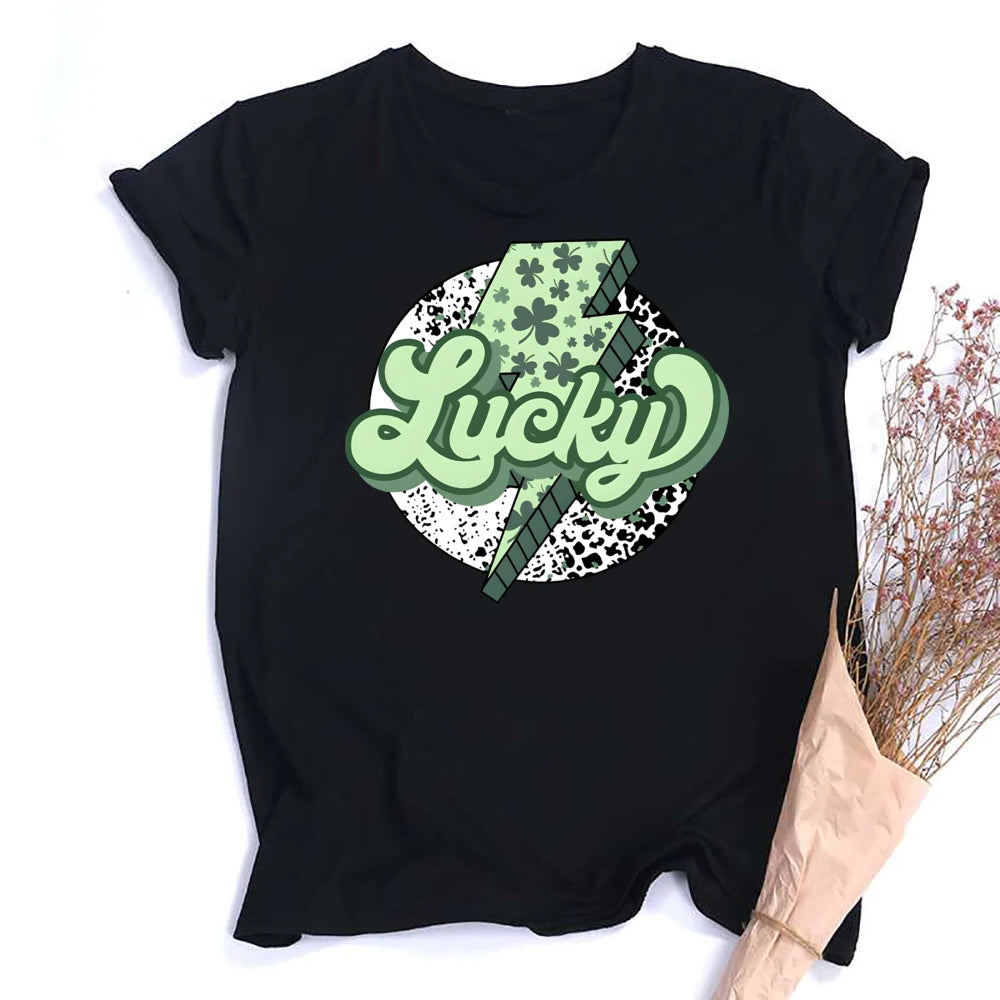 Women Lucky Shamrock T-Shirt